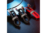 EAN 6953156280373 - Baseus Cafule cable USB 2 m USB A Micro-USB A Negro, Rojo imagen 10