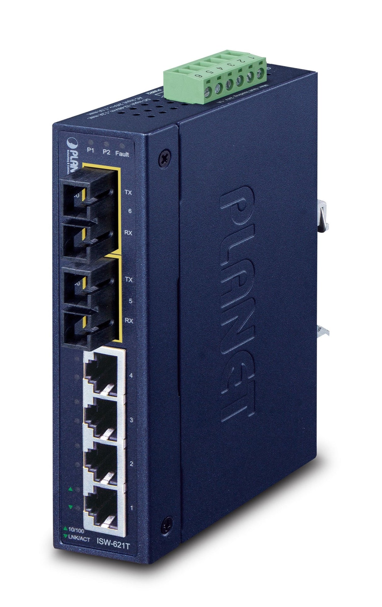 EAN 4711213686528 - PLANET ISW-621T switch No administrado L2 Fast Ethernet (10/100) Azul imagen 1
