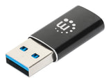 EAN 0766623153980 - Manhattan 153980 cambiador de género para cable USB A USB C Negro imagen 6