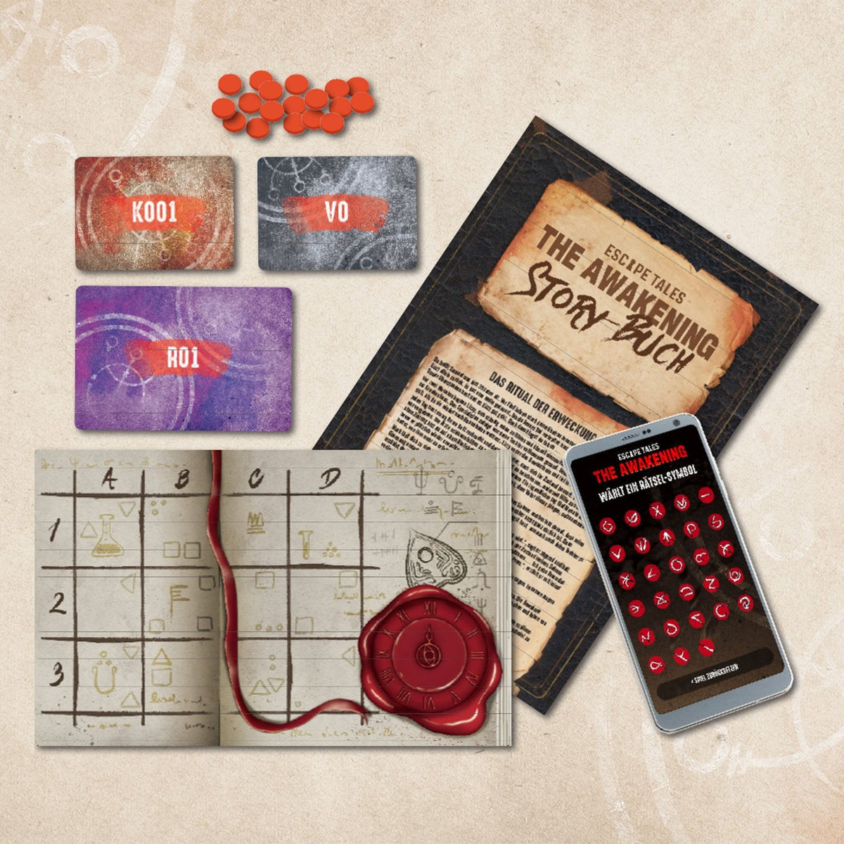 Kosmos Escape Tales - El Despertar, Juego De Mesa 693008