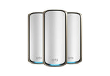 Netgear Orbi 970 Series Quad-Band Wifi 7 Mesh System Blanco 27gbps 3 Pieces 1year