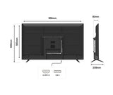 Japannext Jn-Ips430uhd60f Pantalla Para Pc 109,2 Cm (43") 3840 X 2160 Pixeles 4k Ultra Hd Lcd Negro