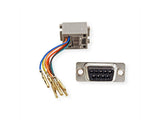 Roline Db9 Buchse-Rj45 Buchse 8p 8c 8ltg., Silberfarben