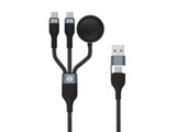 Cable Conceptronic Usb-C -A2.0->Usb-C Awc Pd 480mbs 1.50m Sw