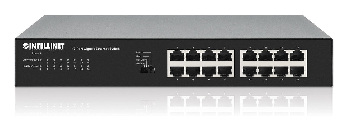 Intellinet 561815 Switch 16p Gigabit Manual Vlan
