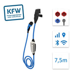 Nrgkick Kfw Select 7.5m Gsm/Gps Prot. Cover, Wall Socket 16a