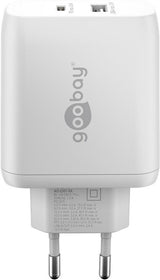 Goobay 65412, Cargador Blanco