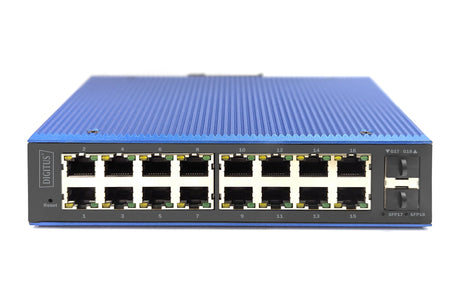 EAN 4016032490234 - Digitus DN-651159 switch Gigabit Ethernet (10/100/1000) Energía sobre Ethernet (PoE) Negro, Azul imagen 2