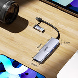 Unitek Hub 5w1 Usb-A/C 5 Gbps Z Czytnikiem Kart Sd I Micro Sd