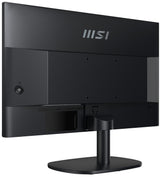 Monitor  Msi Pro Mp245vde, Led  23,8 "Negro, Fullhd, Va, Adaptive Sync, Hdmi, Vga, Panel 100hz 9s6-3pc0cm-003