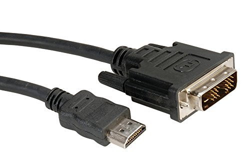 Roline Dvi Cable Dvi(18+1)-Hdmi. M/M. Black. 2.0m