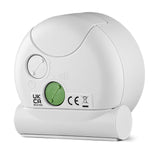 Reloj Despertador De Cuarzo Braun Bc 01 Wb Blanco