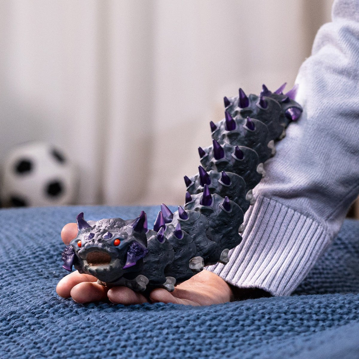 Figura De Juguete Schleich Eldrador Shadow Worm   70830