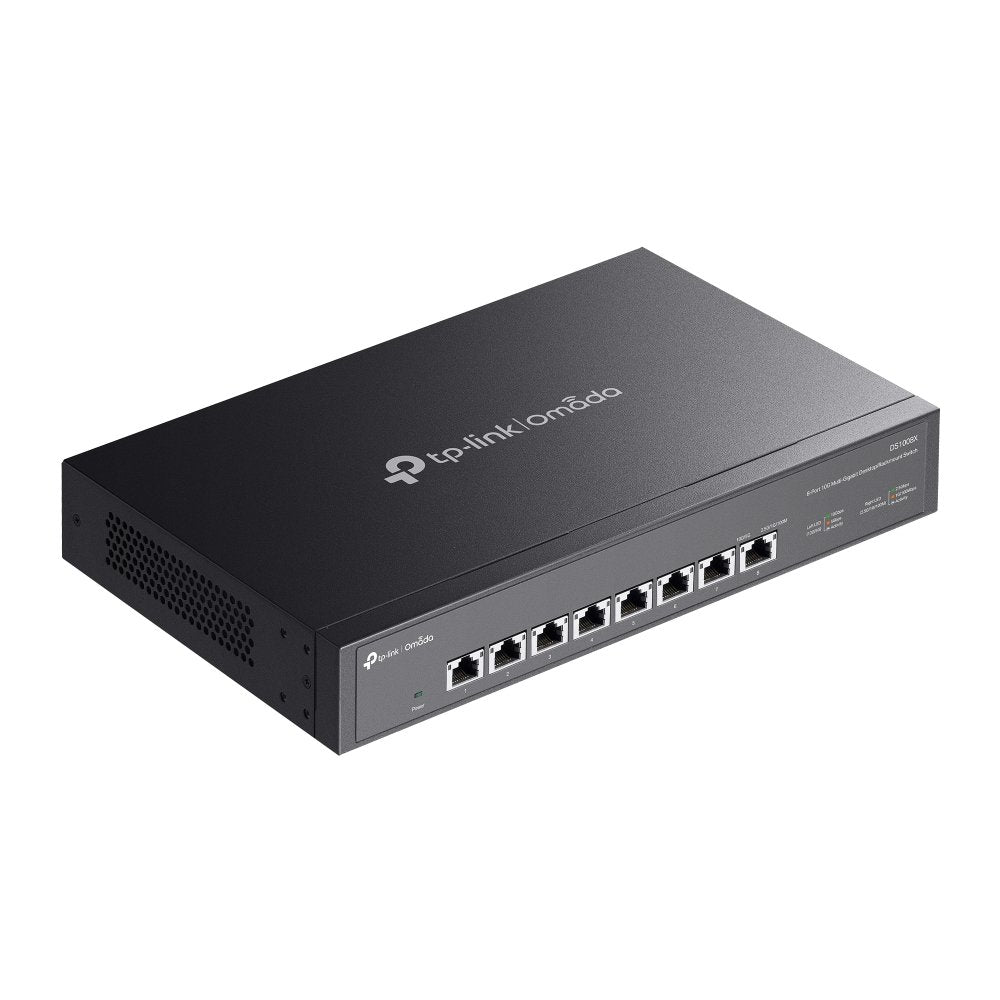 EAN 4895252507560 - TP-Link Omada DS1008X switch No administrado 10G Ethernet (100/1000/10000) 1U Negro imagen 4