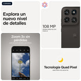 Motorola Moto G77 17,3 Cm (6.8") Ranura Híbrida Dual Sim Android 16.0 5g Usb Tipo C 8 Gb 128 Gb 5200 Mah Negro
