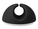 Delock Cablehalter Set Selbstklebend 6 Stück Schwarz