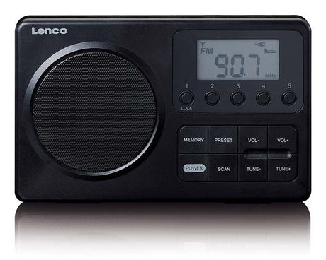 EAN 8711902079712 - Lenco MPR-035BK Portátil Analógico y digital Negro imagen 1