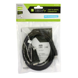Techly Idata Usb2-Ser-1a Convertidor Usb A Rs232/Db9 M/M Con Cable De 1.5m Polybags