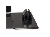 19-Zoll-Blindplatte Snap-In, 1 He, Schwarz