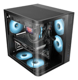 Caja Semitorre Atx Mc-Curv Negro Mars Gaming Atx/ 1xusb 3.0, 1xusb2.0, 1xusb-C/ 2x 3.5'' Hdd + 1x 2.5'' Ssd/