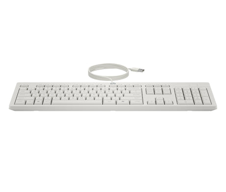 EAN 0198701735489 - HP 225 Wired Mouse and Keyboard Combo G2 Cashmere White teclado Ratón incluido Oficina USB Blanco imagen 1