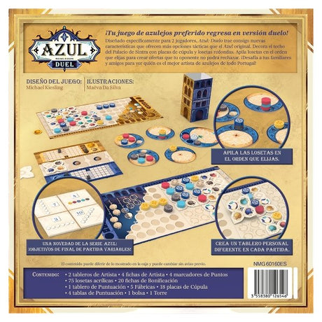 EAN 3558380126546 - Asmodee Azul Azul Vitrales de Sintra 45 min Juego de mesa Simulación económica imagen 4