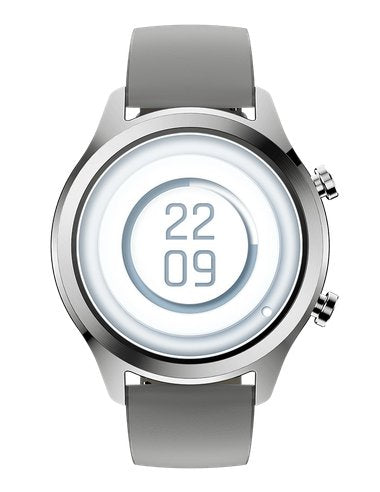 Ticwatch C2 Plus Smart Watch, Hr, 18 Mm, Platinum