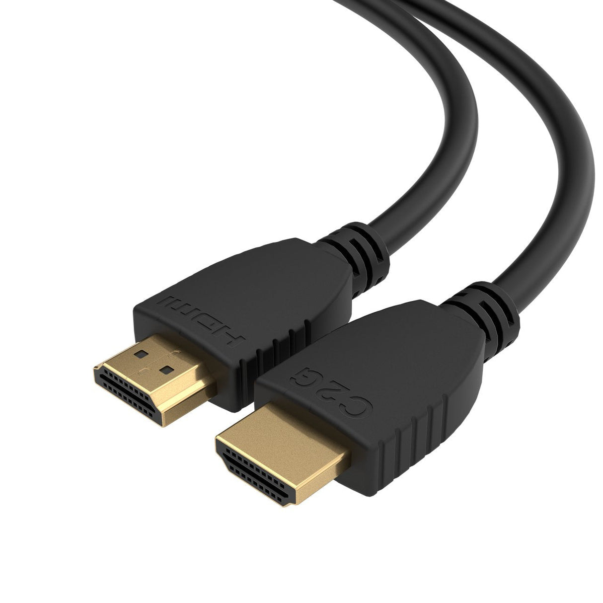 C2g Alta Velocidad Cable Hdmi Con Ethernet Hdmi Macho A Hdmi Macho 6 M Blindado Negro Bidireccional Admite 4k60hz (4096 X 2160)