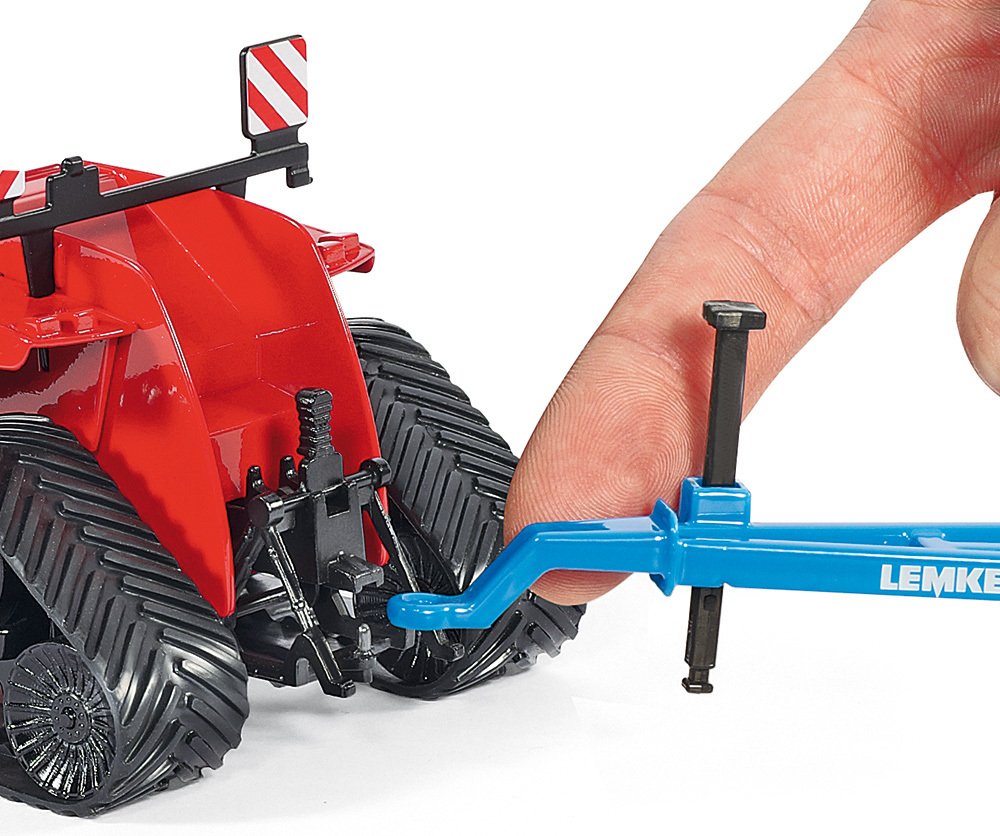 Siku Farmer Case Quadtrac 600 (Rojo/Negro) 10327500002