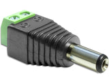 EAN 4043619653966 - DeLOCK 65396 cambiador de género para cable DC 2.1 x 5.5 mm 2p Negro, Verde imagen 1