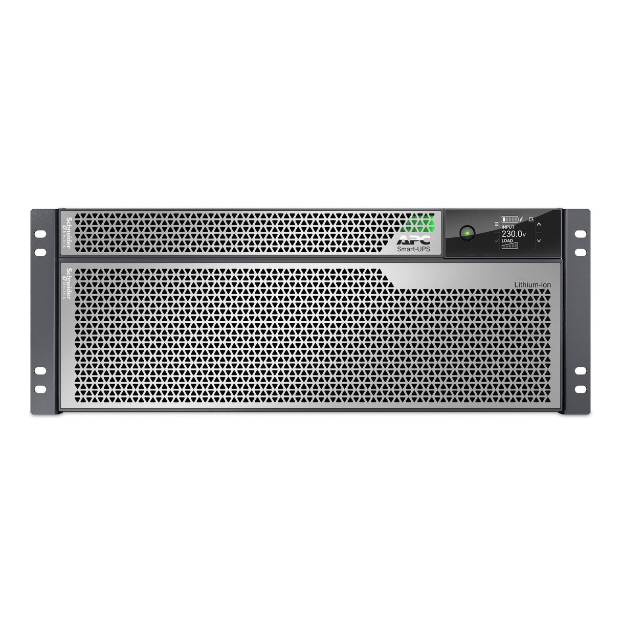Sai Apc Smart-Ups Ultra Srtl8krm4ui Ups (Montaje En Bastidor) (Alta Densidad) En Línea Ca 230 V 8000 Vatios 8000 Va Ion De Litio Conectores De Salida: 12 4u Gris Plata Para P/N: Ap9335t Ap9335th Ap9640 Ap9641 Ap9810 Ap9834 Srtl180rm2