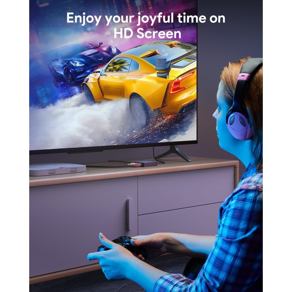 Techly Idata Spdif-6e3 Convertidor Av De Video Y Audio Compuesto 3x Rca A Hdmi 1080p