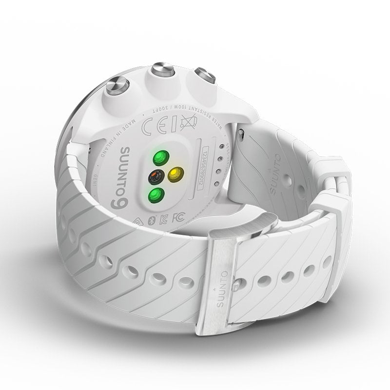 Suunto 9 Reloj Deportivo Acero Inoxidable, Blanco Pantalla Táctil 320 X 300 Pixeles Bluetooth