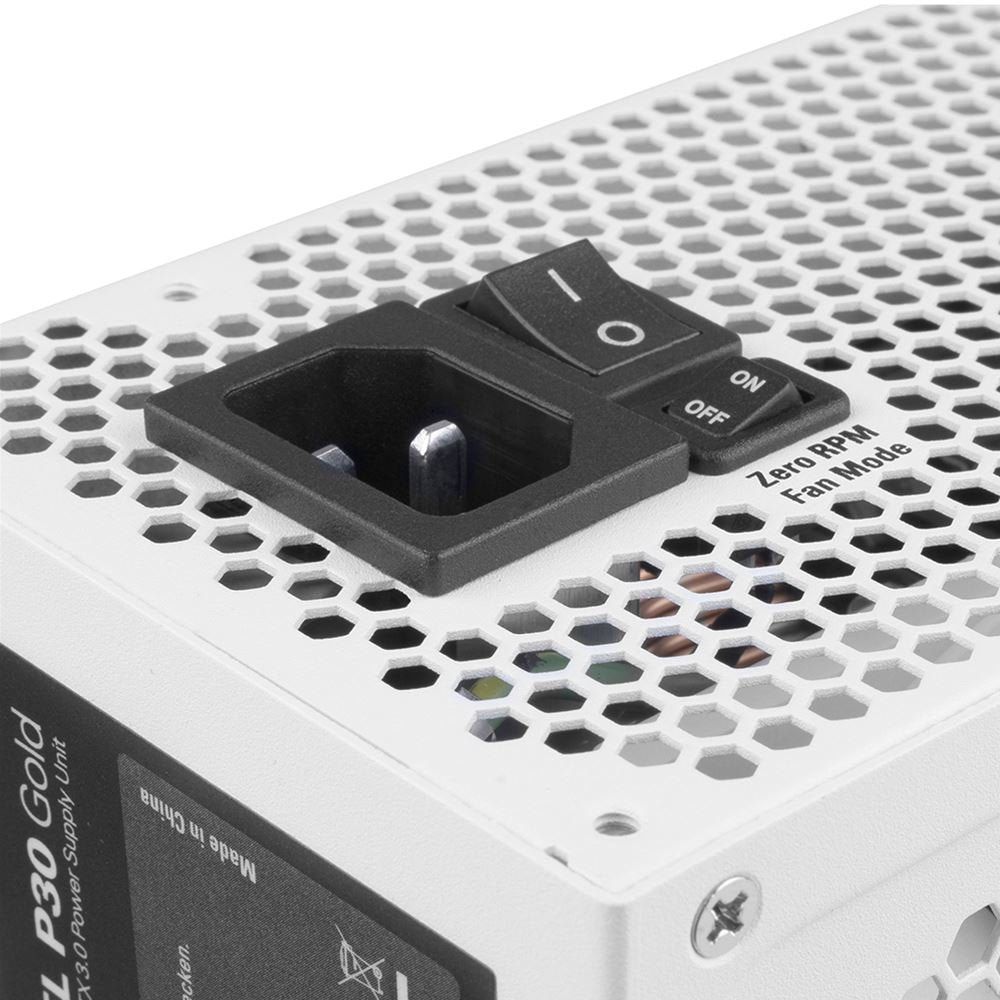 Fuente De Alimentacion Rebel P30 Gold 100w Atx 3.0 Blanca