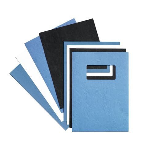 Gbc Leathergrain - A4 (210 X 297 Mm) - Azul