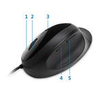 Kensington Pro Fit Ratón Usb Tipo A Óptico 3200 Dpi Mano Derecha