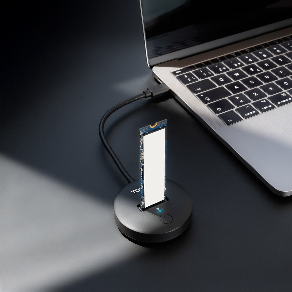 Docking Station Para Ssd M2 Sata Nvme Tooq Tqds-100b