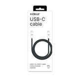 Cable Usbc A Usbc 1.5m Bk Cotton