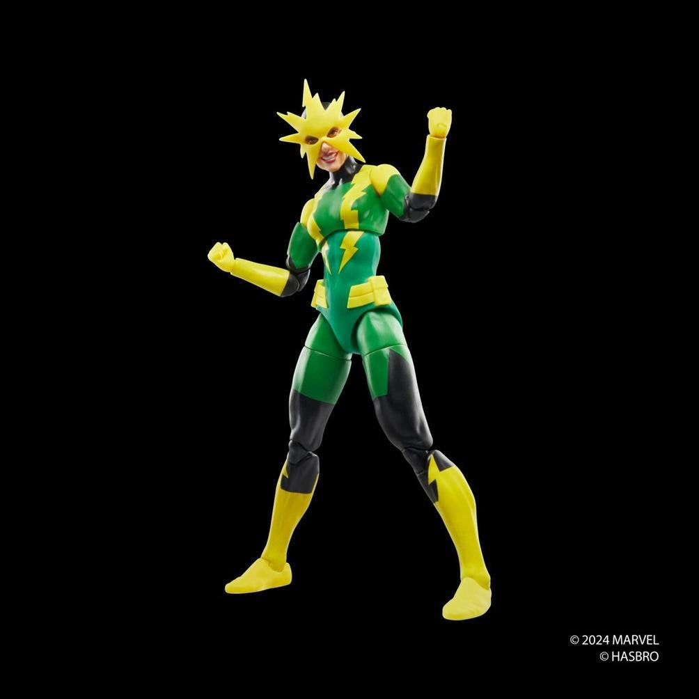 Figura Hasbro Marvel Legends Series Spider Man Electro (Francine Frye)