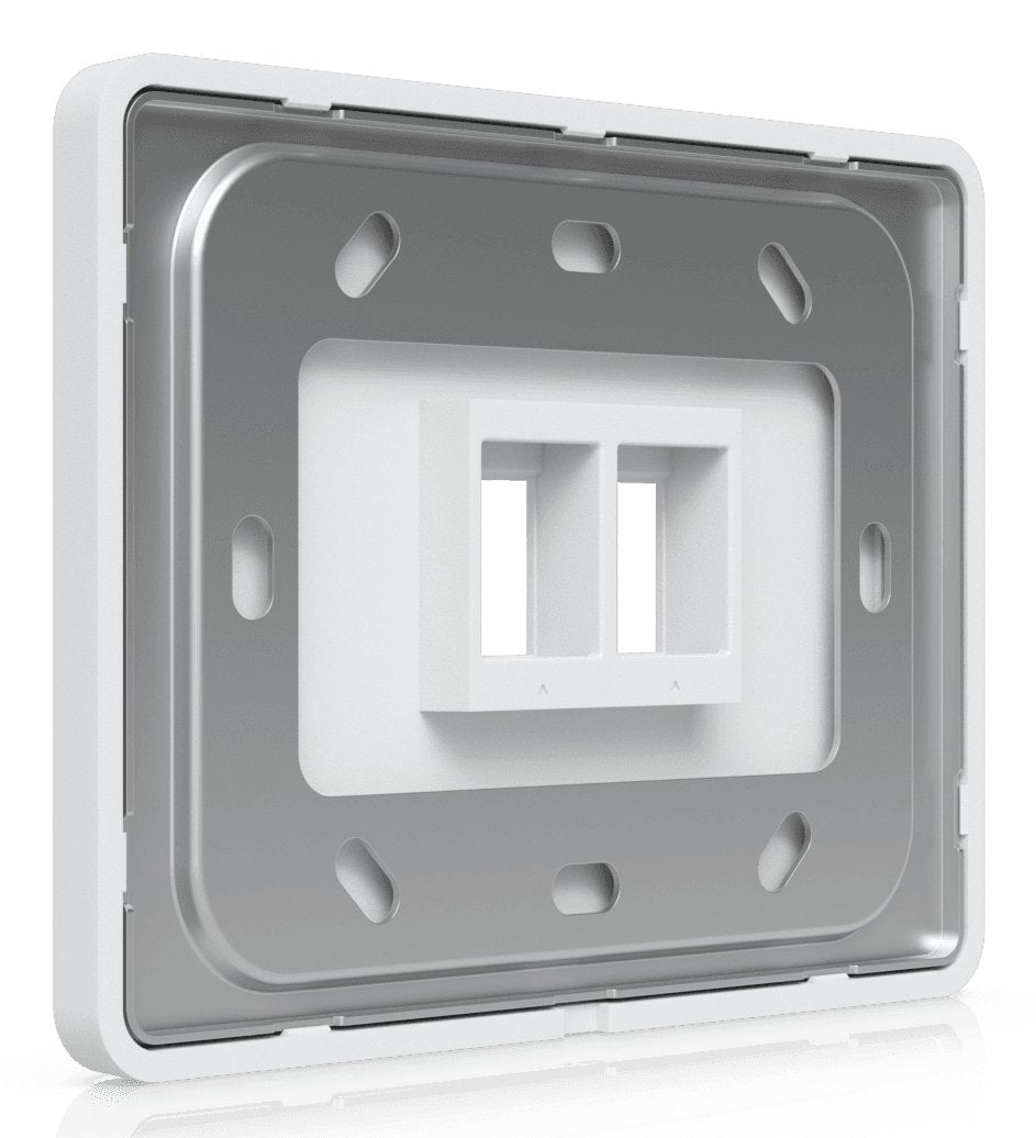 Universal Keystone Wall Plate  With Paintable Cover For A