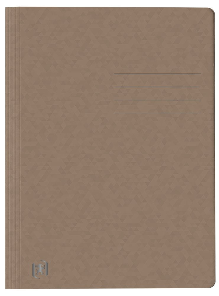 Oxford Carpeta De Anillas Din A4 Cartón Marrón
