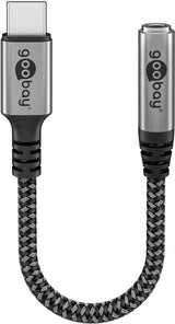 Cable De Audio - Usb-C Macho A 3,5 Mm Hembra Cable Textil Nylon