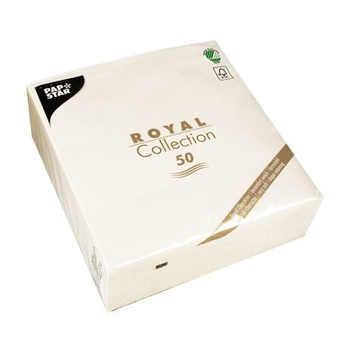 Papstar Servietten 40,0 X 40,0 Cm 3-Lagig Blanco