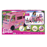 Mattel Barbie Super Abenteuer-Camper Spielset (Mit Dachzelt, Grill Mit Farbwechseleffekt Und 60 Zubehörteilen) Hrj78