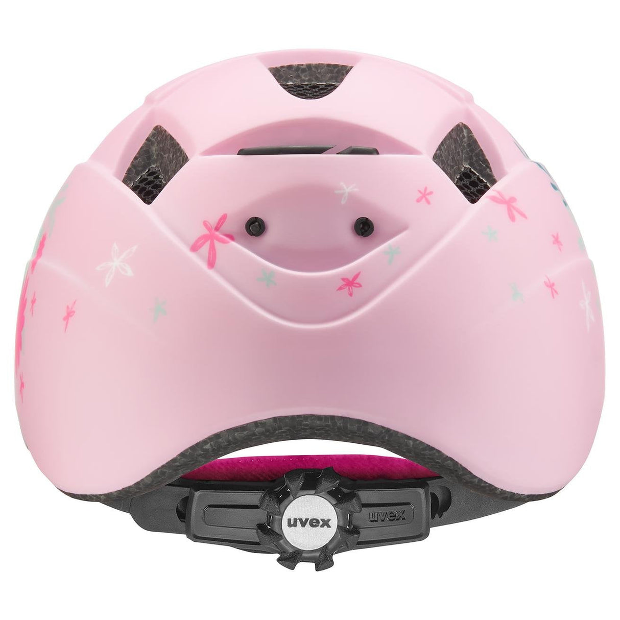 Casco De Bicicleta Infantil Uvex Kid 2 Cc 46-52cm, Unicornio Rosa Mate