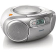 EAN 8712581660192 - Philips AZ127/12 reproductor de CD Reproductor de CD portátil Gris imagen 1