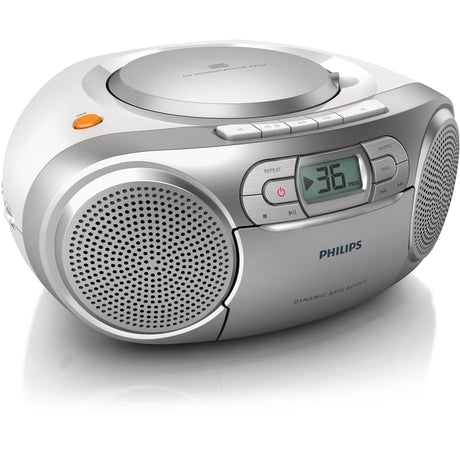 EAN 8712581660192 - Philips AZ127/12 reproductor de CD Reproductor de CD portátil Gris imagen 1