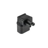 Kabelmeister Adaptador De Corriente Conector Iec-St An C5 O U Angulado.