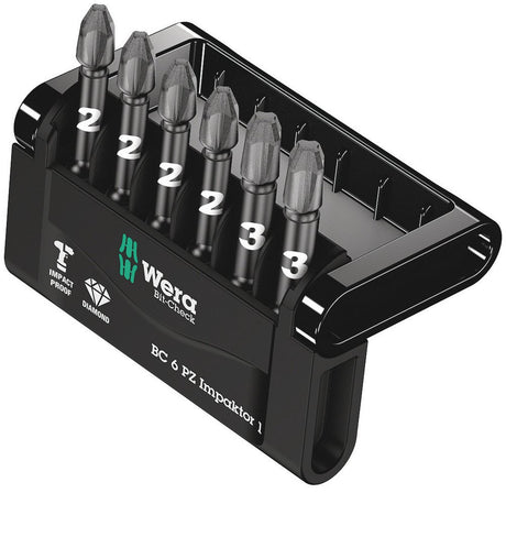 EAN 4013288157737 - Wera Bit-Check punta de destornillador 6 pieza(s) imagen 1