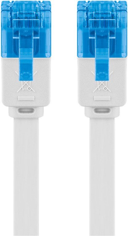 EAN 4040849963476 - Goobay 96347 cable de red Blanco 5 m Cat6a U/UTP (UTP) imagen 4